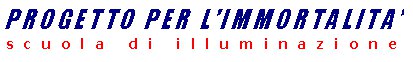 Logo Scuola Progetto per l'immortalit